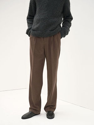 BABY CAMEL FLANNEL SLACKS