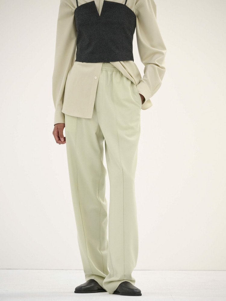 SUPER LIGHT WOOL EASY SLACKS - AURALEE Official Website