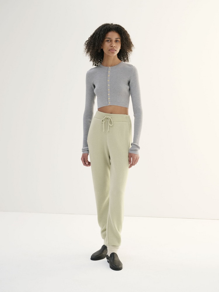 BABY CASHMERE KNIT PANTS - AURALEE Official Website