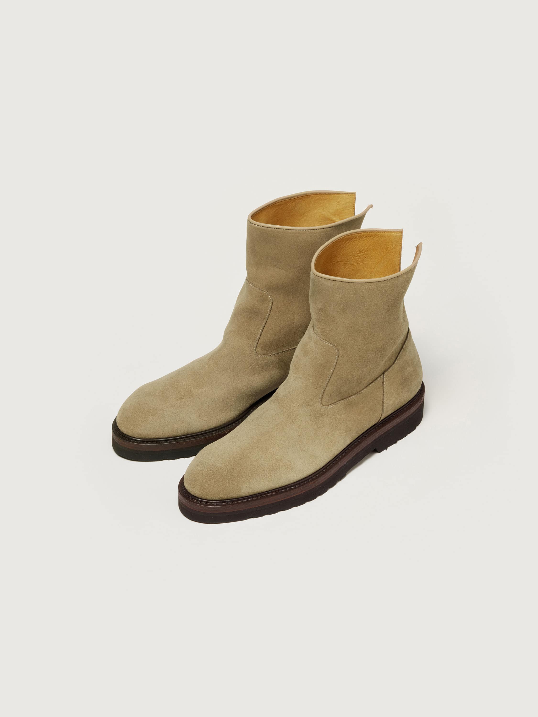 LEATHER BOOTS 詳細画像 BEIGE SUEDE 1