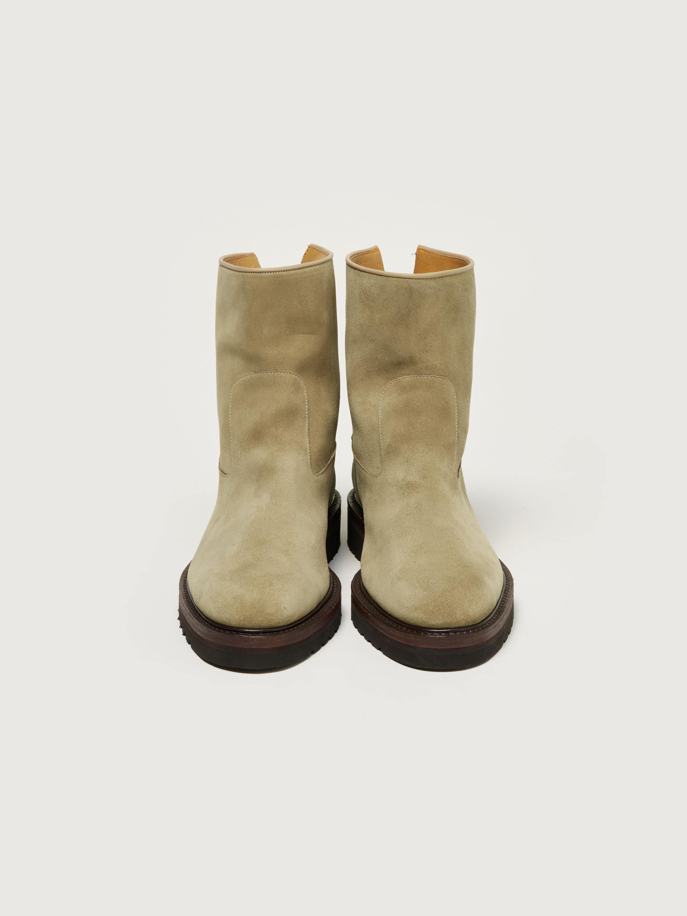 LEATHER BOOTS 詳細画像 BEIGE SUEDE 2