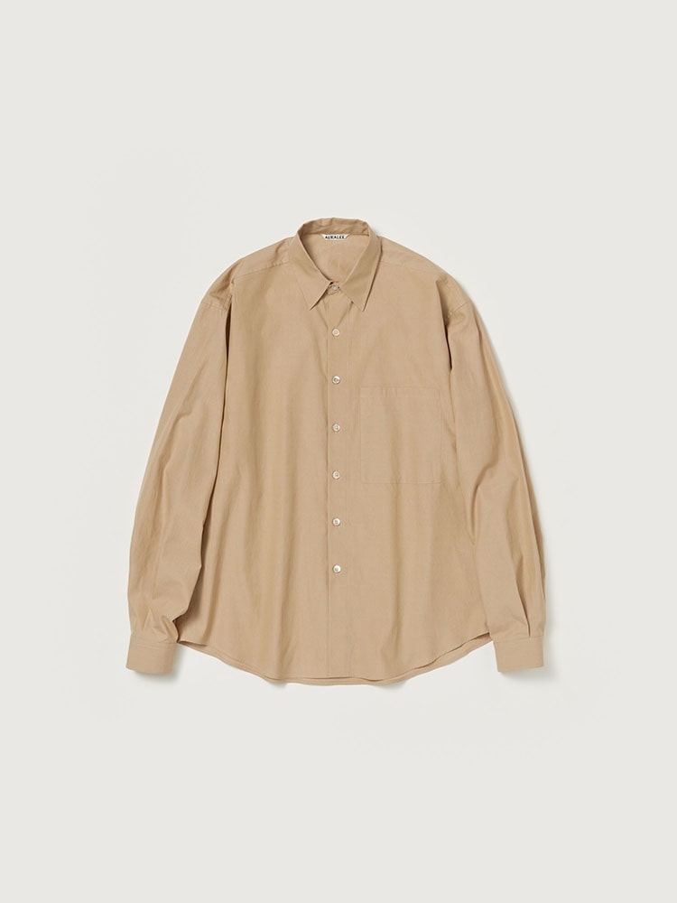 WASHED FINX TWILL BIG SHIRTS  20ss