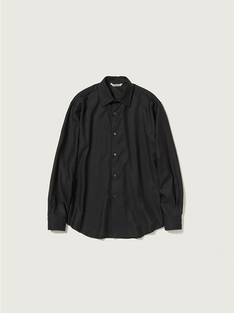 SUPER LIGHT WOOL SHIRT - AURALEE Official Website