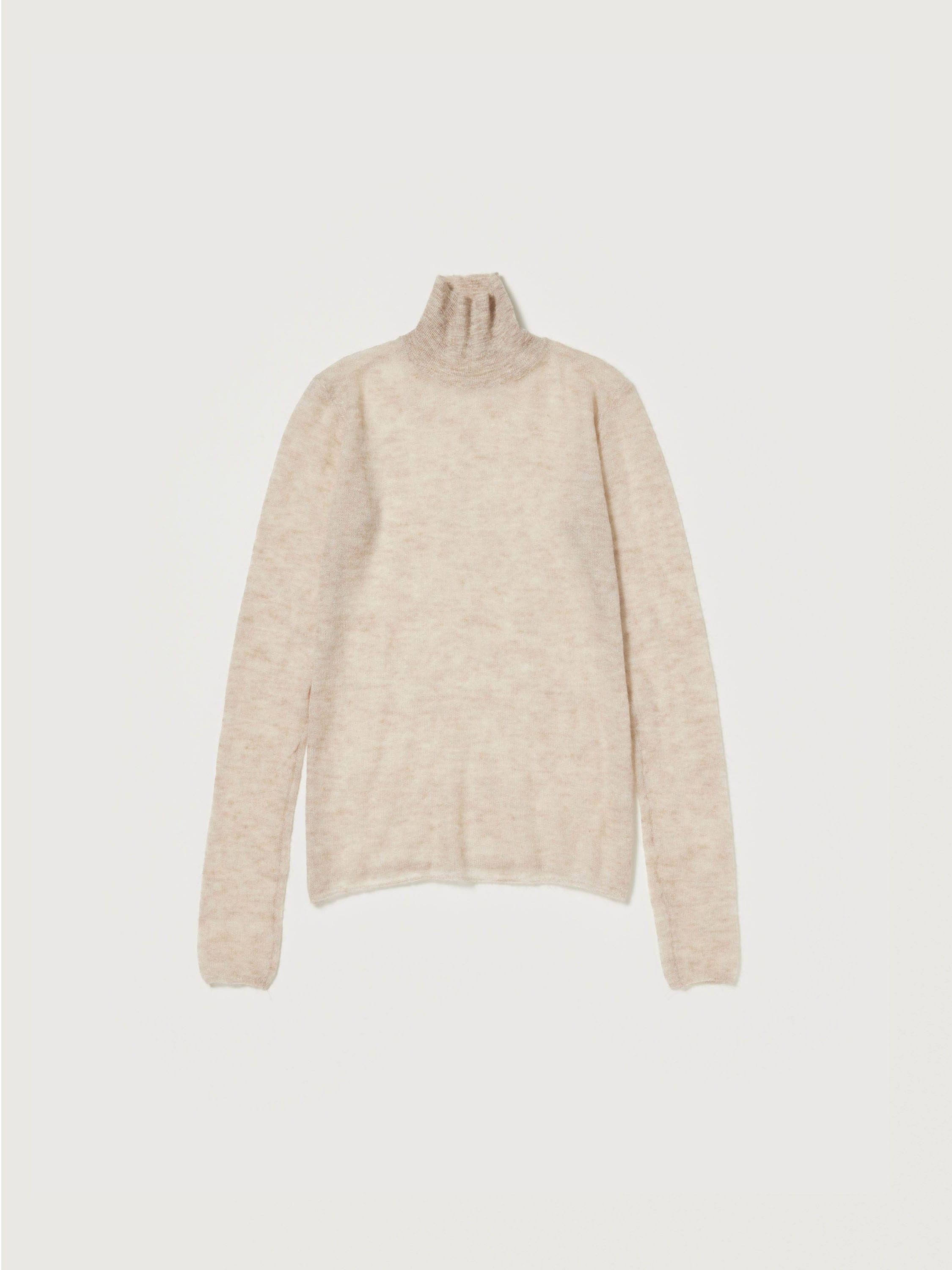 3 AURALEE KID MOHAIR SHEER KNIT P O - ニット